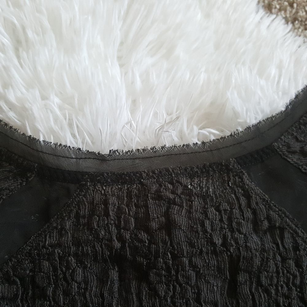Free People lace shirt Size Medium - Picture 3 of 8